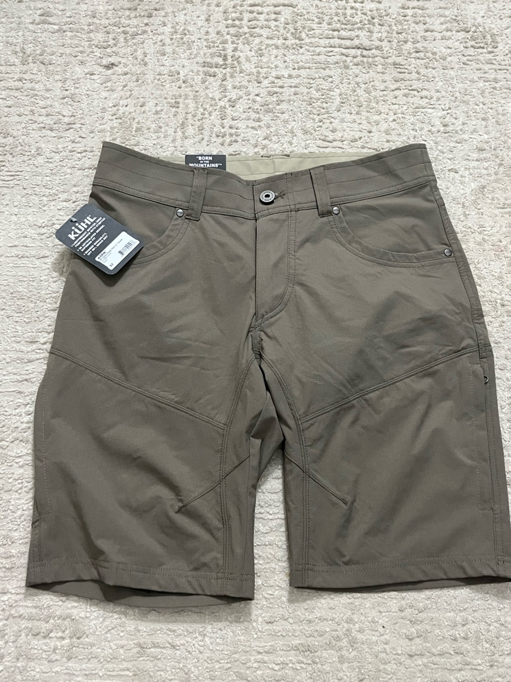NWT Kuhl Silencer Cargo Shorts 10” inseam